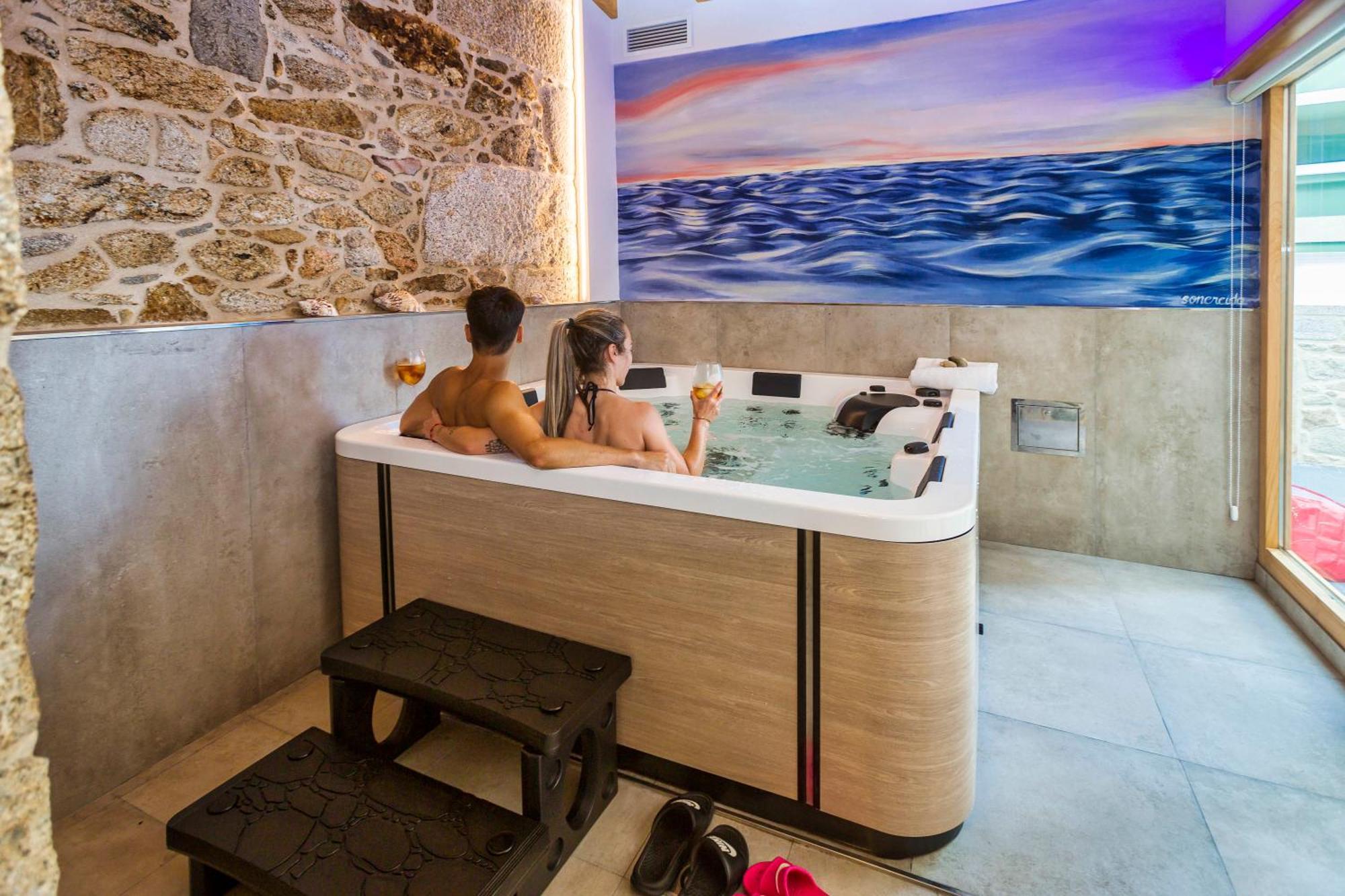 A De Lucia Hotell Quintáns Exteriör bild